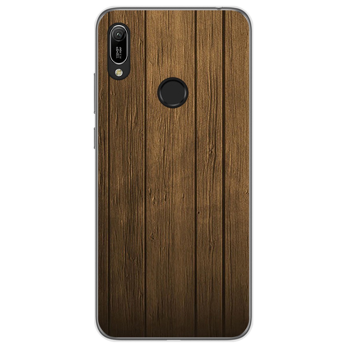 Funda Gel Tpu para Huawei Y6 2019 / Y6s 2019 diseño Madera Dibujos