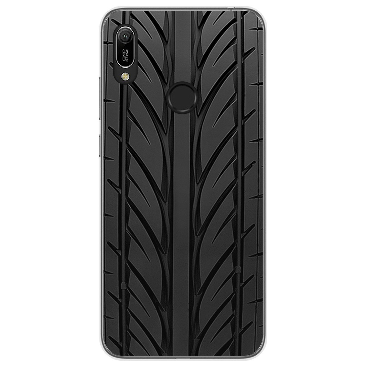 Funda Gel Tpu para Huawei Y6 2019 / Y6s 2019 diseño Neumatico Dibujos