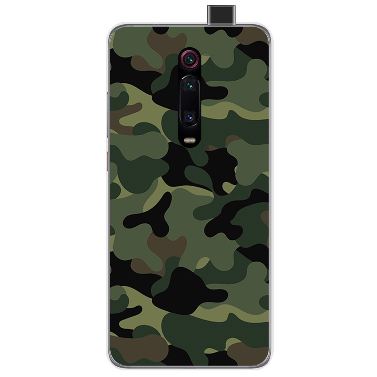 Funda Gel Tpu para Xiaomi Mi 9T / Mi 9T Pro diseño Camuflaje Dibujos