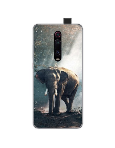 Funda Gel Tpu para Xiaomi Mi 9T / Mi 9T Pro diseño Elefante Dibujos
