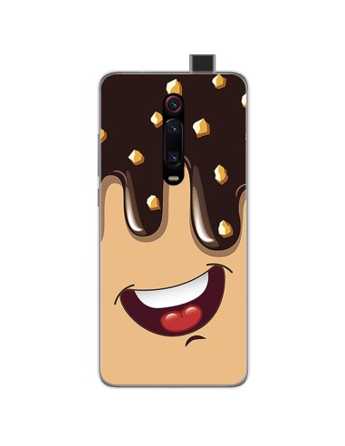 Funda Gel Tpu para Xiaomi Mi 9T / Mi 9T Pro diseño Helado Chocolate Dibujos