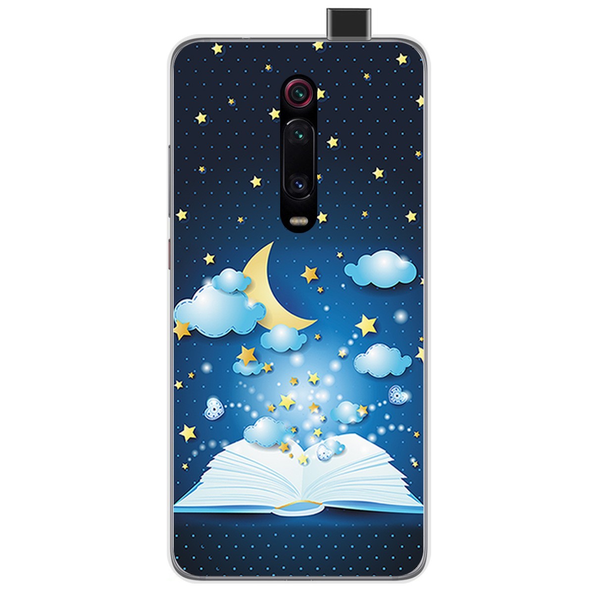 Funda Gel Tpu para Xiaomi Mi 9T / Mi 9T Pro diseño Libro Cuentos Dibujos