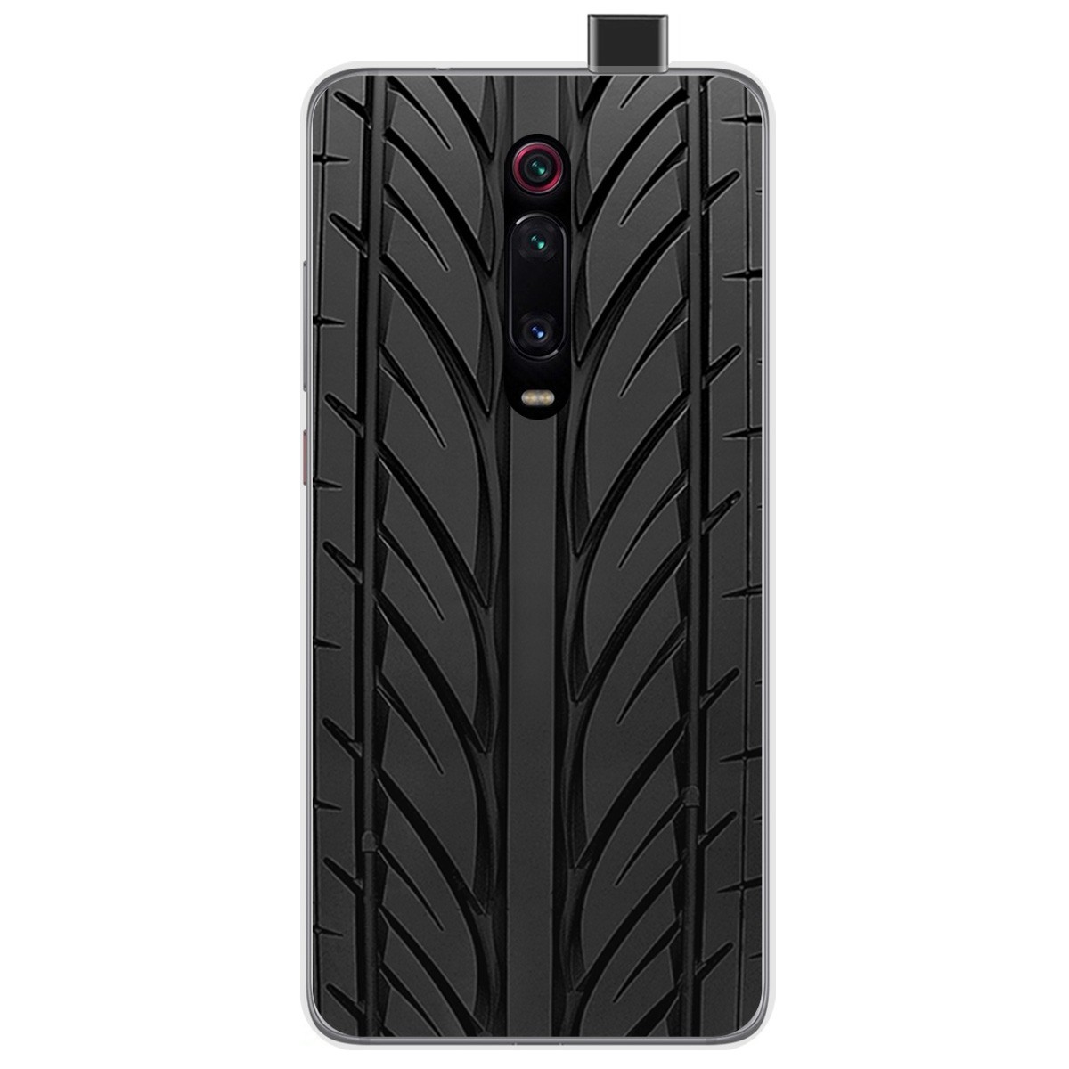Funda Gel Tpu para Xiaomi Mi 9T / Mi 9T Pro diseño Neumatico Dibujos