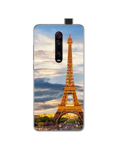 Funda Gel Tpu para Xiaomi Mi 9T / Mi 9T Pro diseño Paris Dibujos