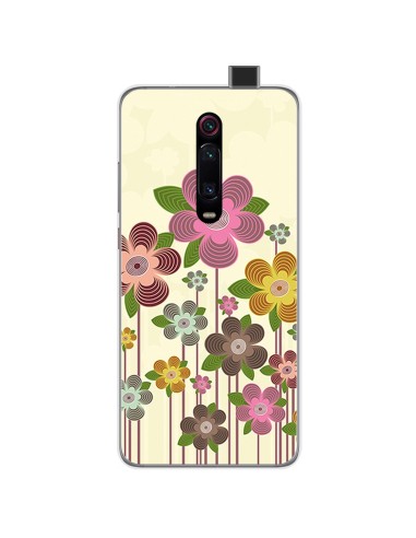 Funda Gel Tpu para Xiaomi Mi 9T / Mi 9T Pro diseño Primavera En Flor Dibujos