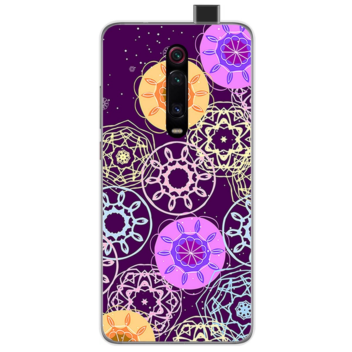Funda Gel Tpu para Xiaomi Mi 9T / Mi 9T Pro diseño Radial Dibujos