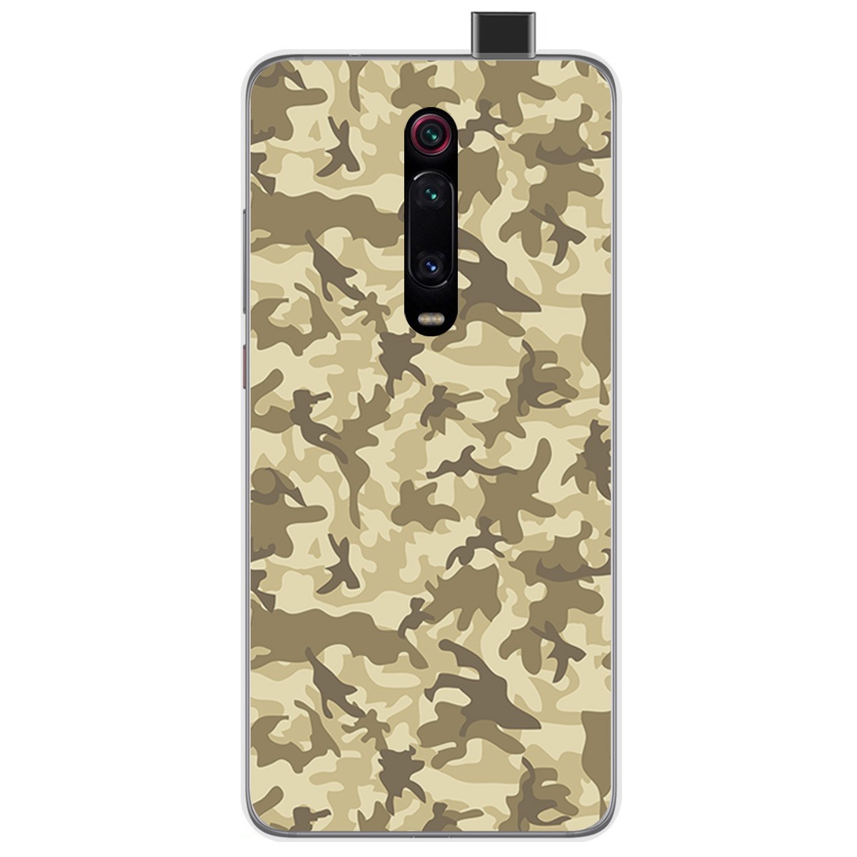 Funda Gel Tpu para Xiaomi Mi 9T / Mi 9T Pro diseño Sand Camuflaje Dibujos