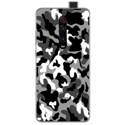 Funda Gel Tpu para Xiaomi Mi 9T / Mi 9T Pro diseño Snow Camuflaje Dibujos
