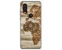 Funda Gel Tpu para Motorola One Vision diseño Madera 07 Dibujos