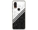 Funda Gel Tpu para Motorola One Vision diseño Mármol 01 Dibujos
