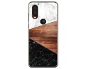 Funda Gel Tpu para Motorola One Vision diseño Mármol 11 Dibujos