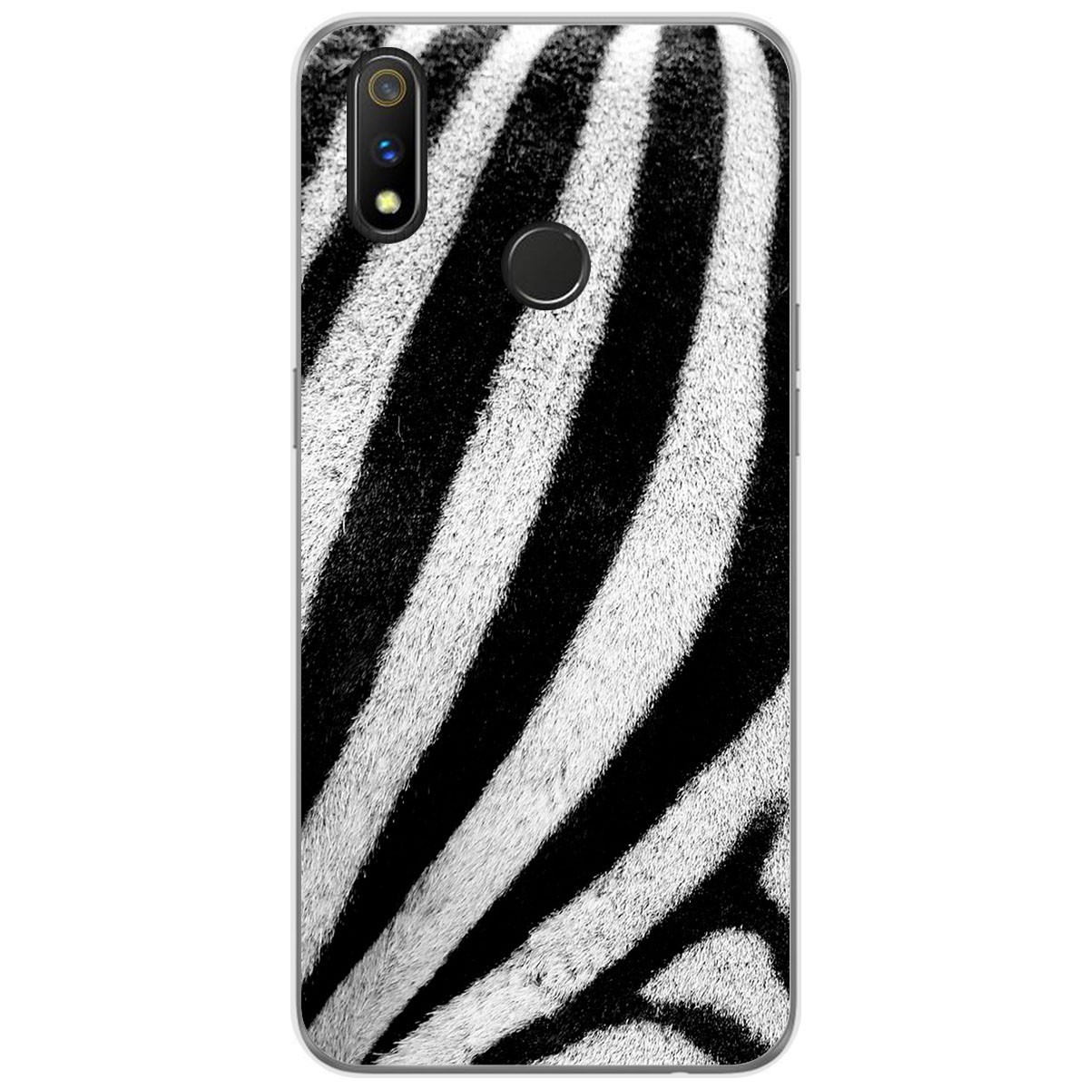 Funda Gel Tpu para Realme 3 Pro diseño Animal 02 Dibujos