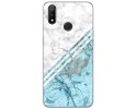 Funda Gel Tpu para Realme 3 Pro diseño Mármol 02 Dibujos