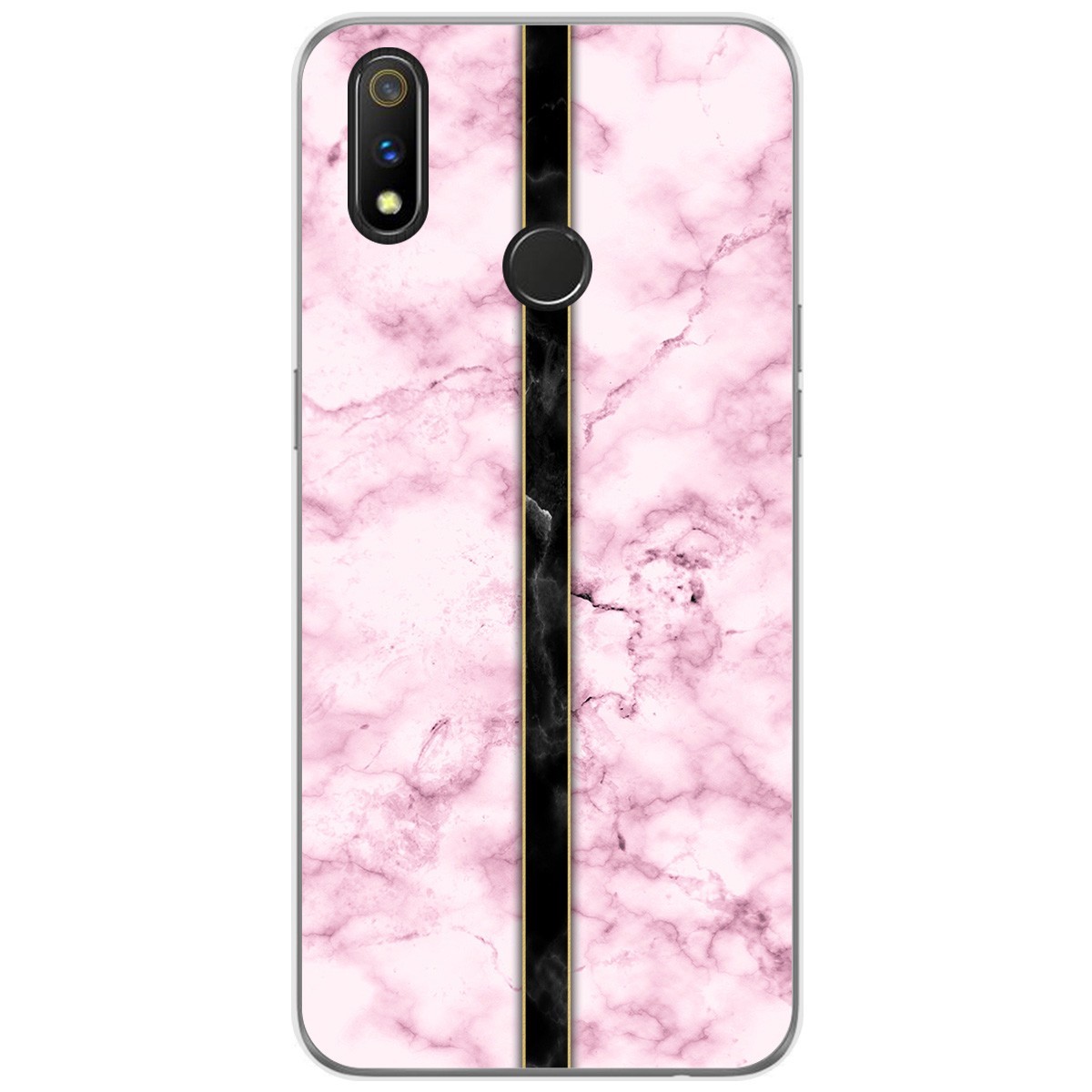Funda Gel Tpu para Realme 3 Pro diseño Mármol 04 Dibujos