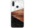 Funda Gel Tpu para Realme 3 Pro diseño Mármol 11 Dibujos