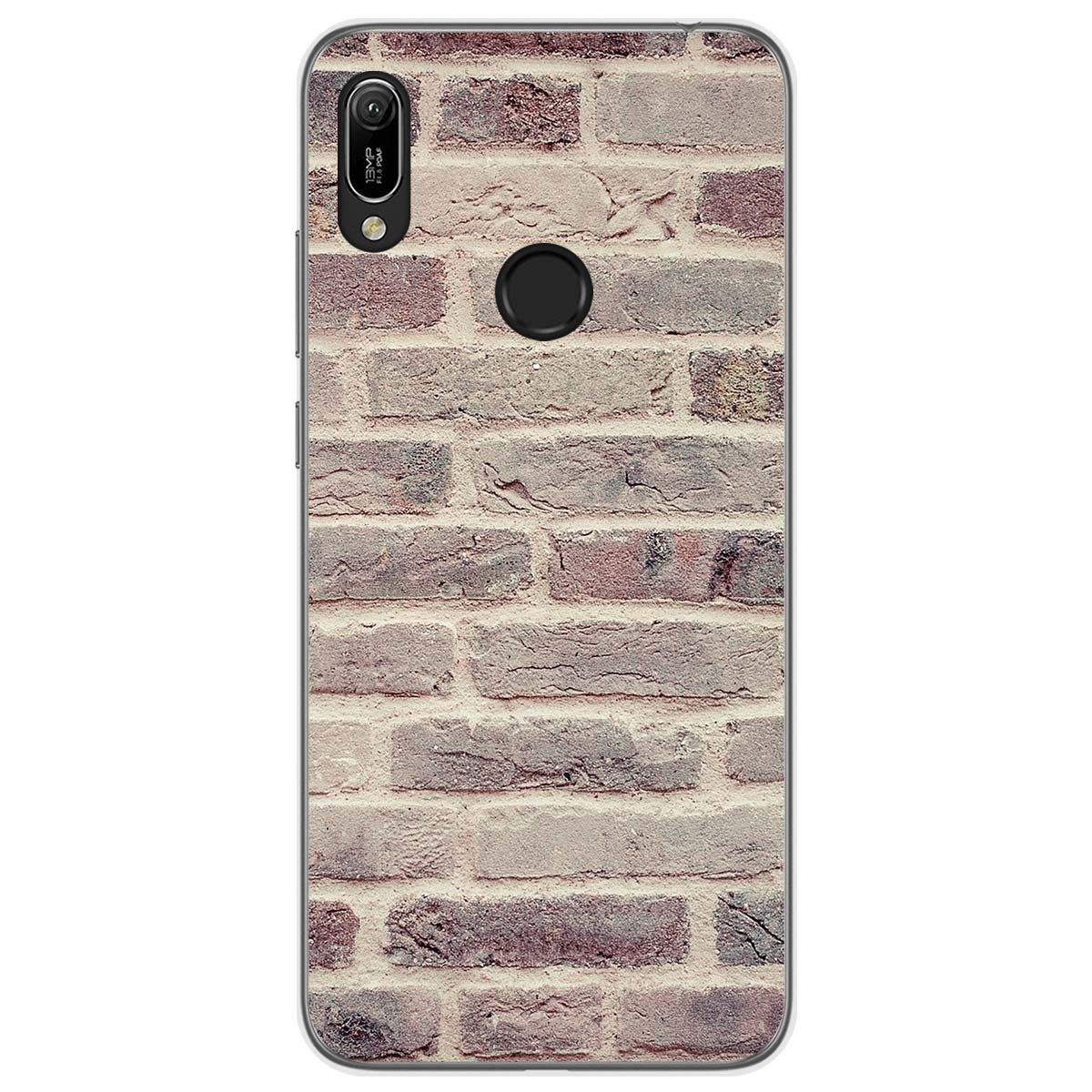 Funda Gel Tpu para Huawei Y6 2019 / Y6s 2019 diseño Ladrillo 01 Dibujos