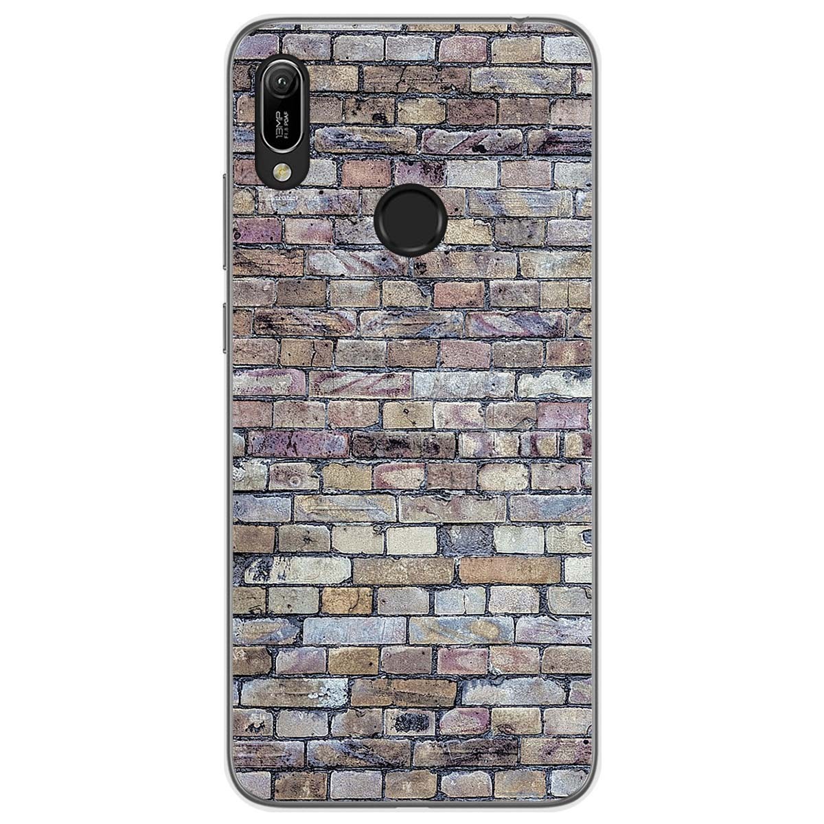 Funda Gel Tpu para Huawei Y6 2019 / Y6s 2019 diseño Ladrillo 02 Dibujos