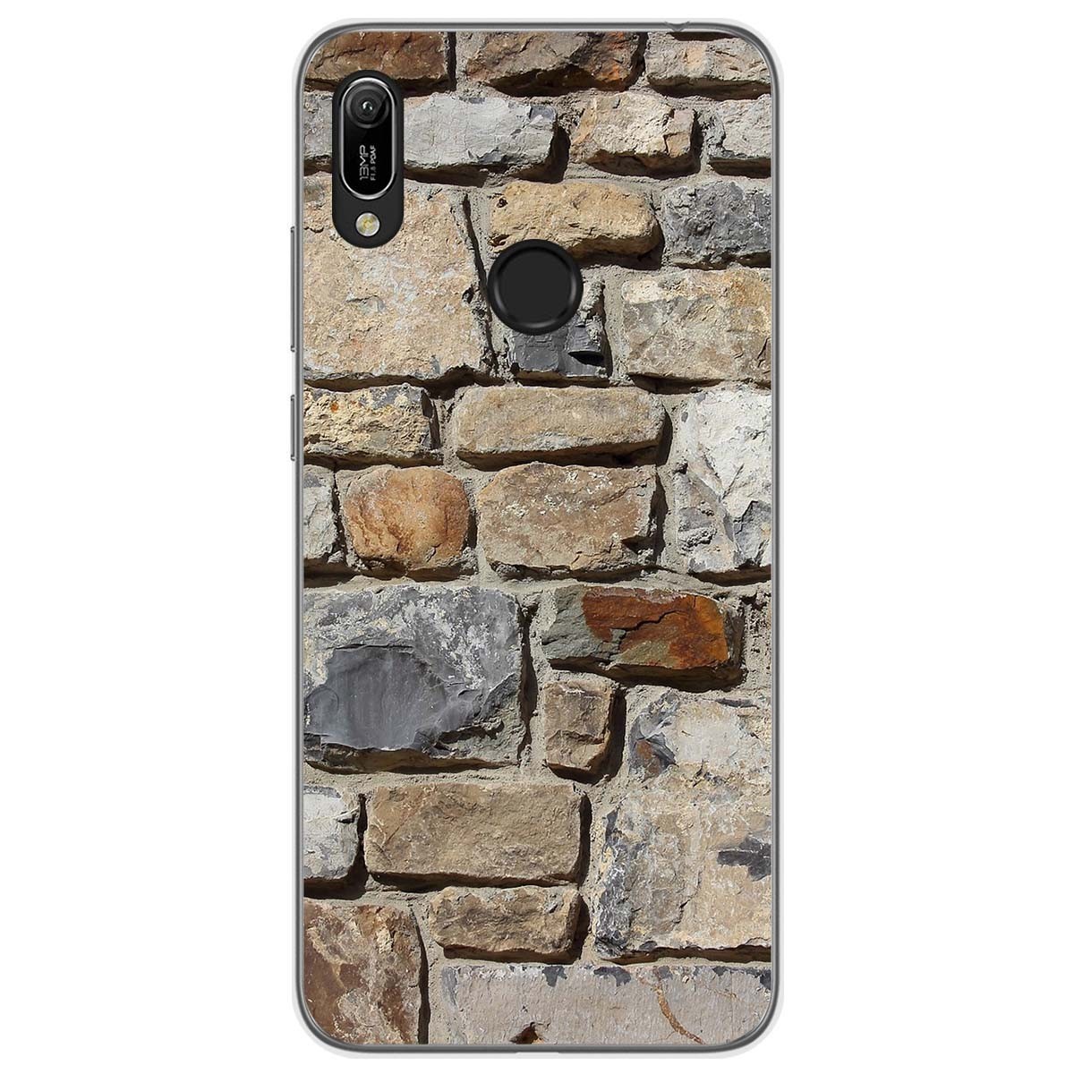 Funda Gel Tpu para Huawei Y6 2019 / Y6s 2019 diseño Ladrillo 03 Dibujos