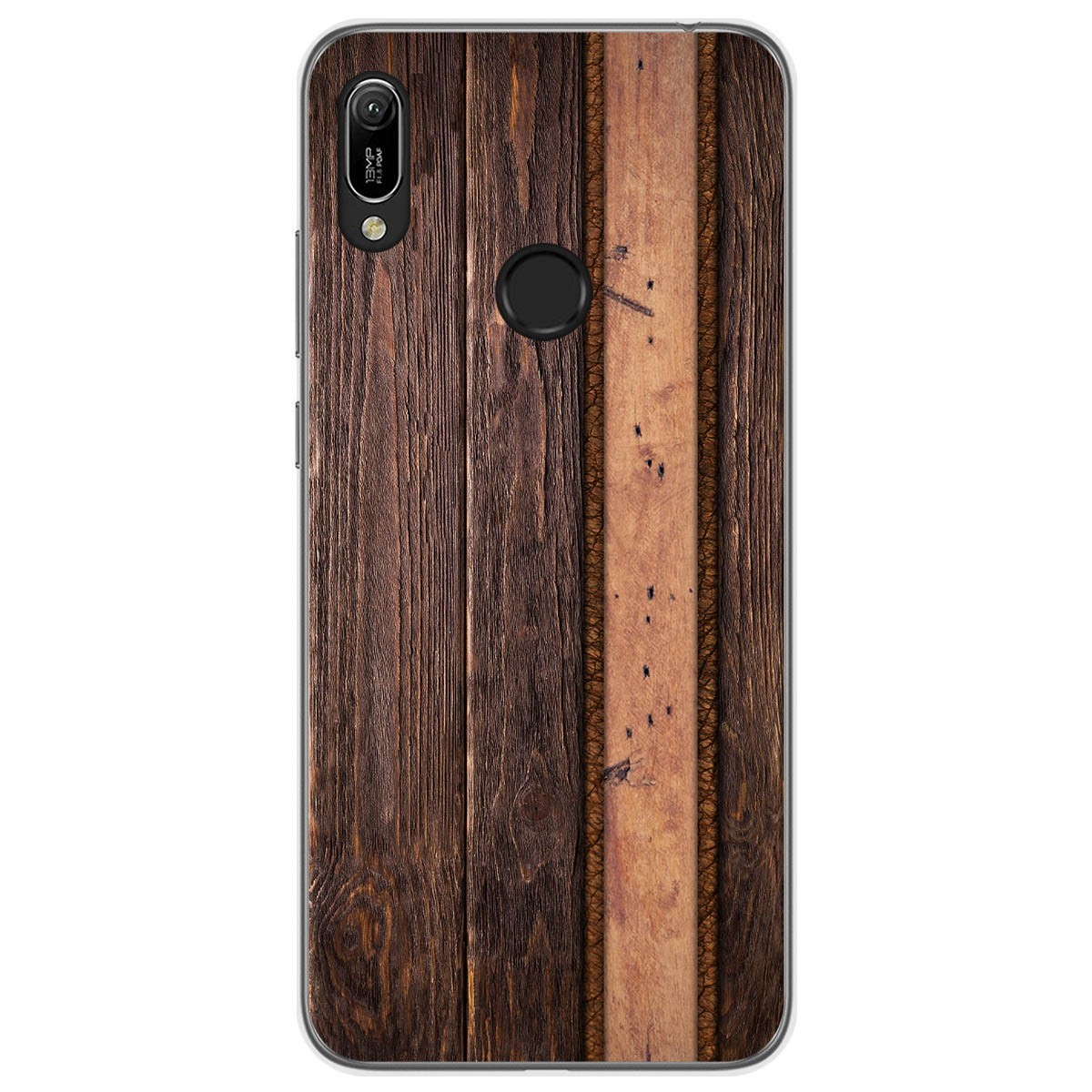 Funda Gel Tpu para Huawei Y6 2019 / Y6s 2019 diseño Madera 05 Dibujos