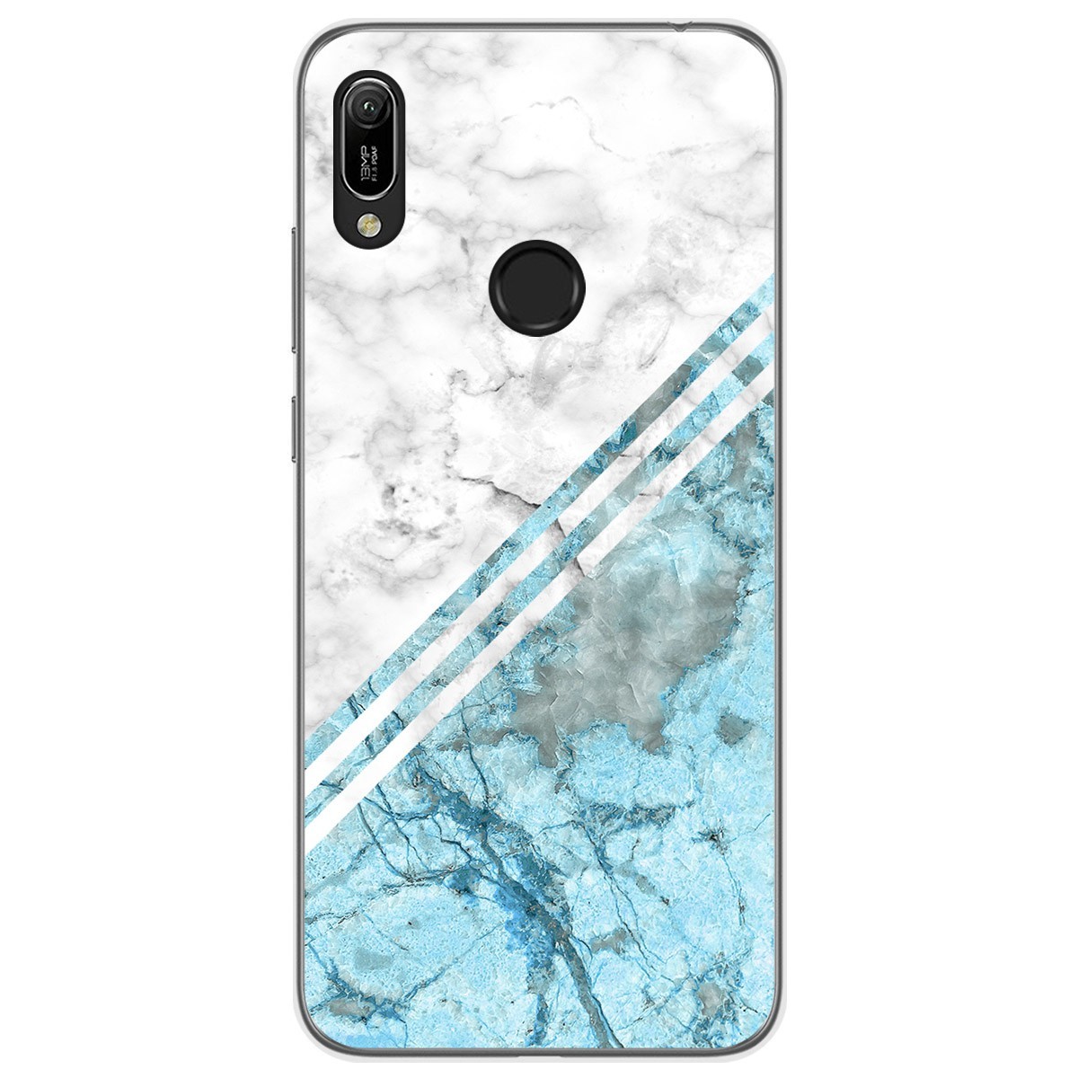 Funda Gel Tpu para Huawei Y6 2019 / Y6s 2019 diseño Mármol 02 Dibujos