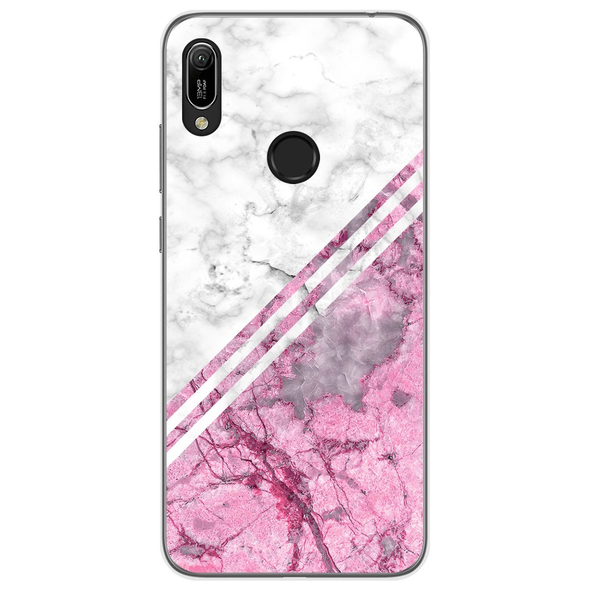 Funda Gel Tpu para Huawei Y6 2019 / Y6s 2019 diseño Mármol 03 Dibujos