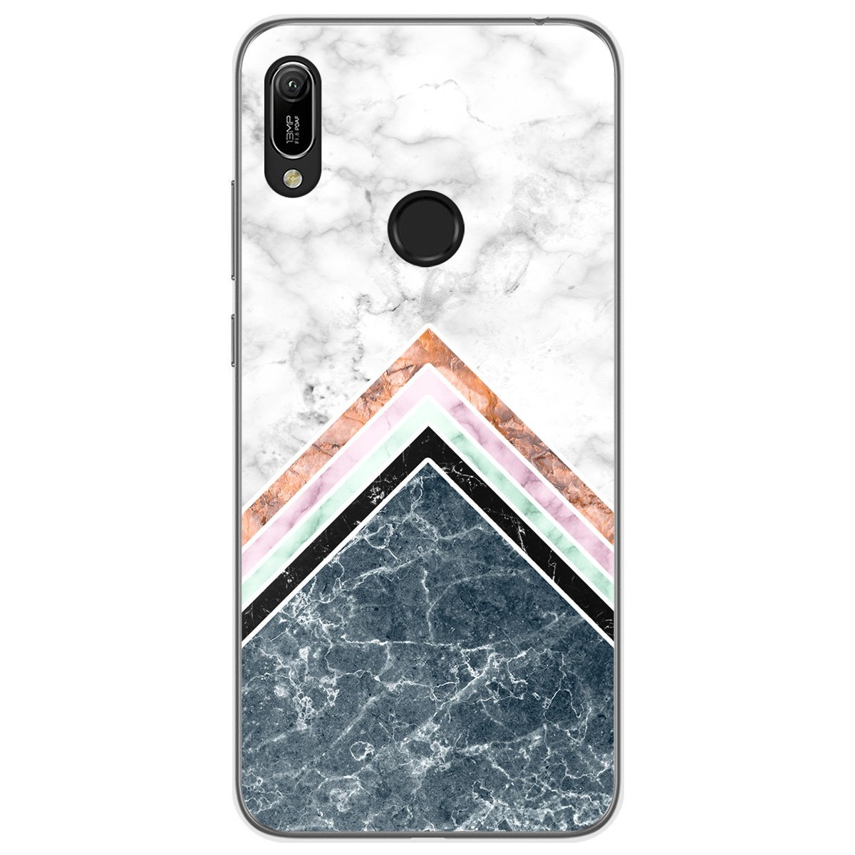 Funda Gel Tpu para Huawei Y6 2019 / Y6s 2019 diseño Mármol 05 Dibujos