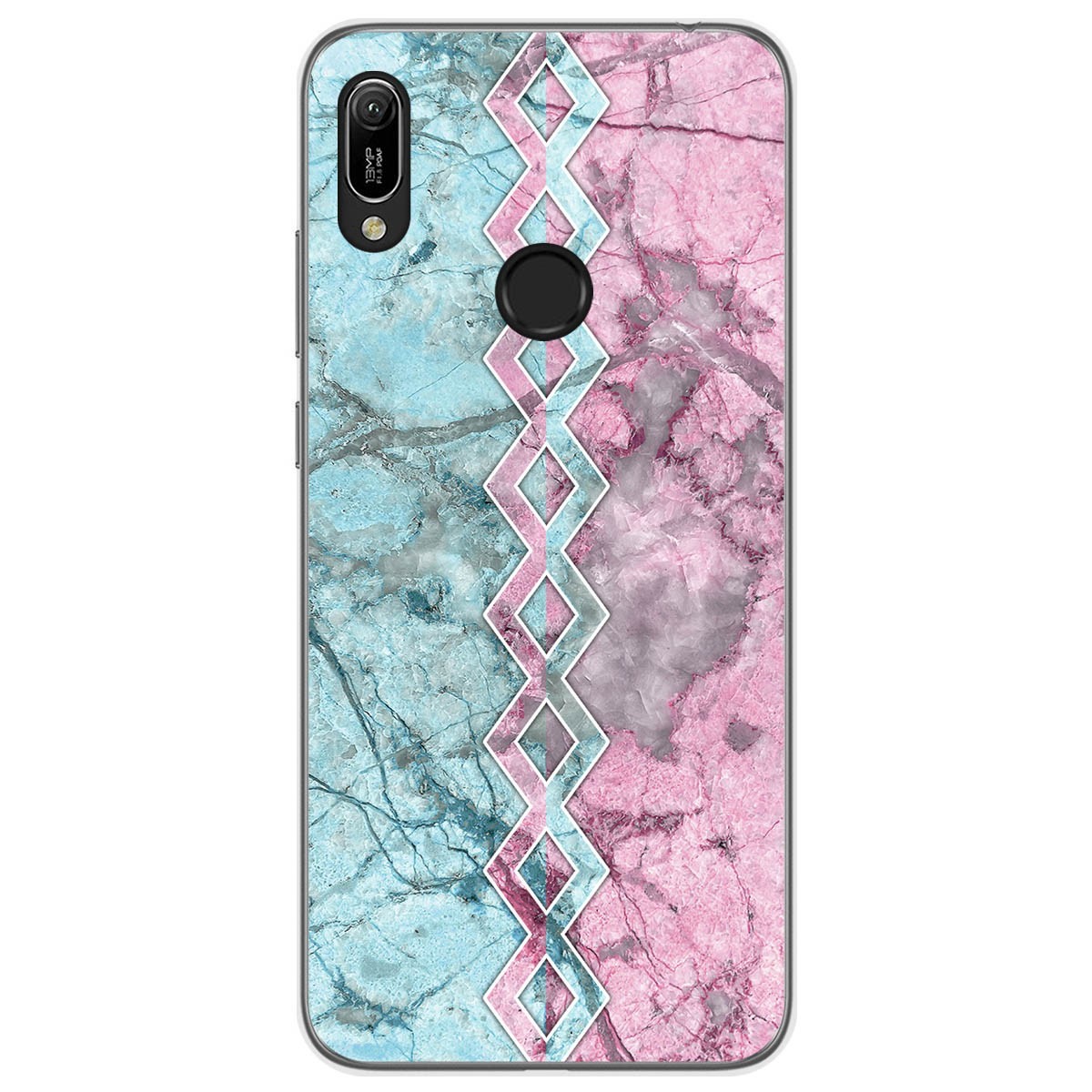Funda Gel Tpu para Huawei Y6 2019 / Y6s 2019 diseño Mármol 08 Dibujos