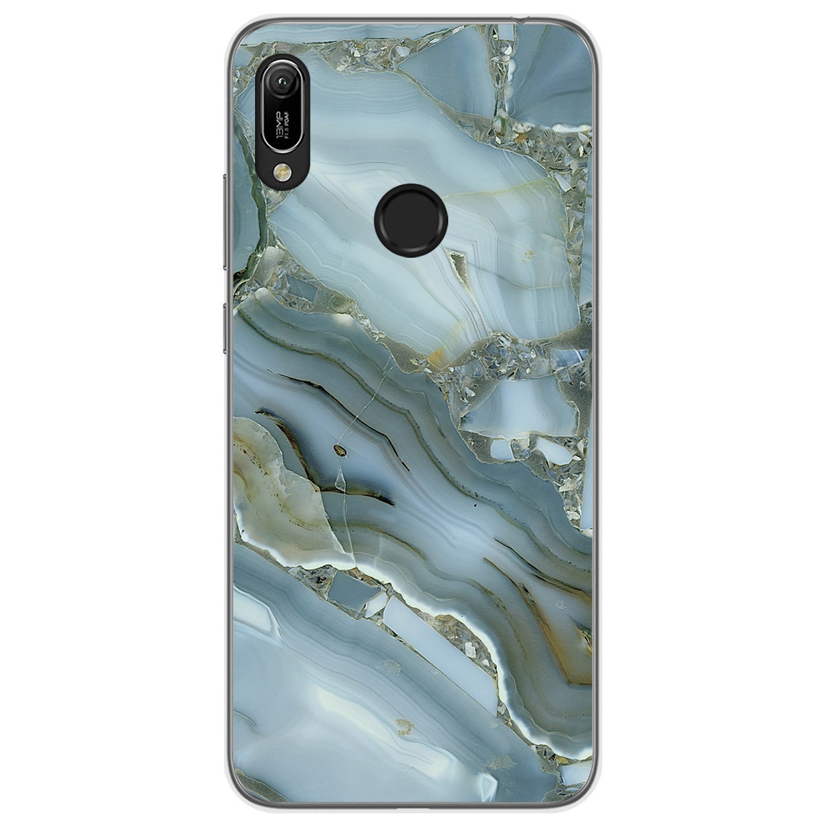 Funda Gel Tpu para Huawei Y6 2019 / Y6s 2019 diseño Mármol 09 Dibujos