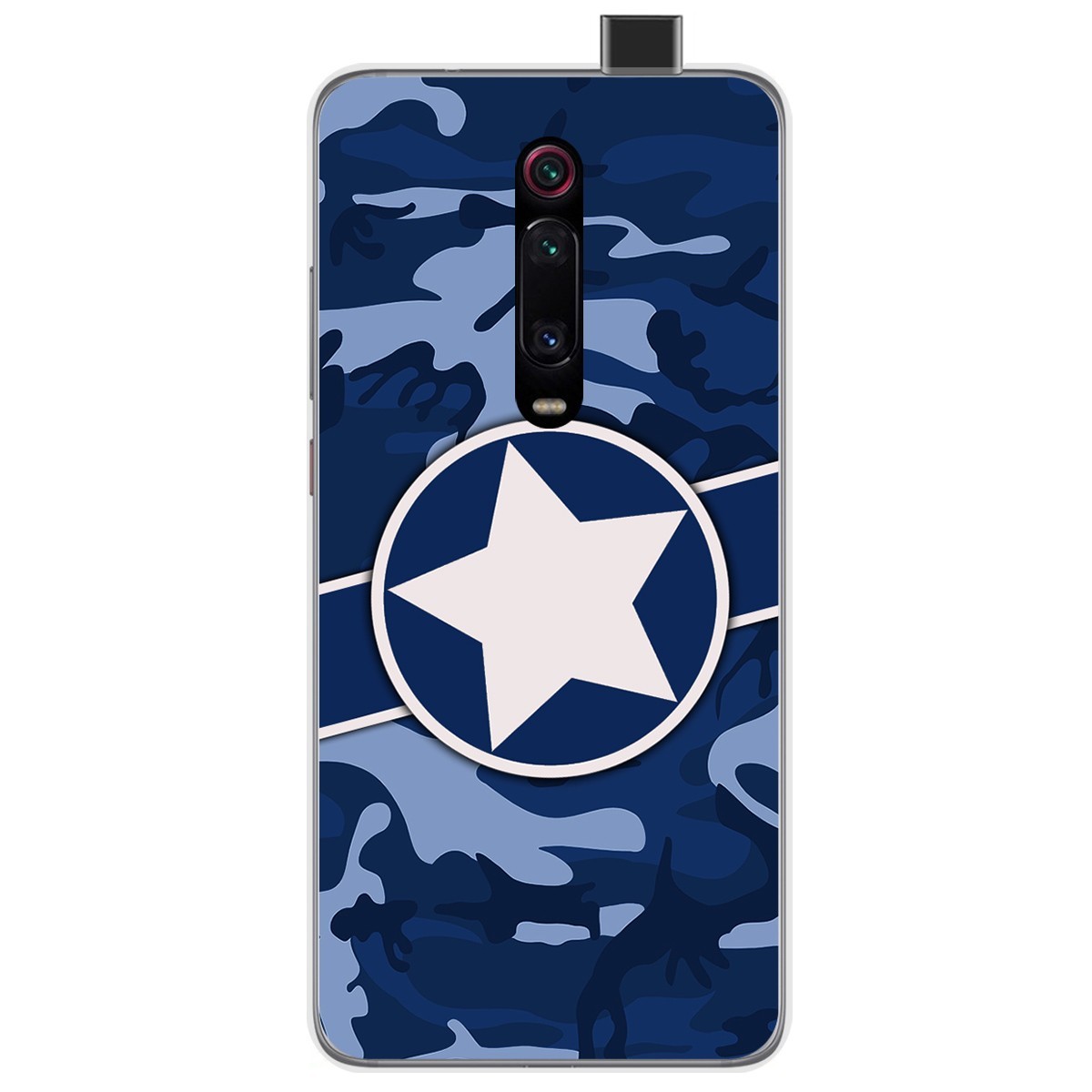 Funda Gel Tpu para Xiaomi Mi 9T / Mi 9T Pro diseño Camuflaje 03 Dibujos