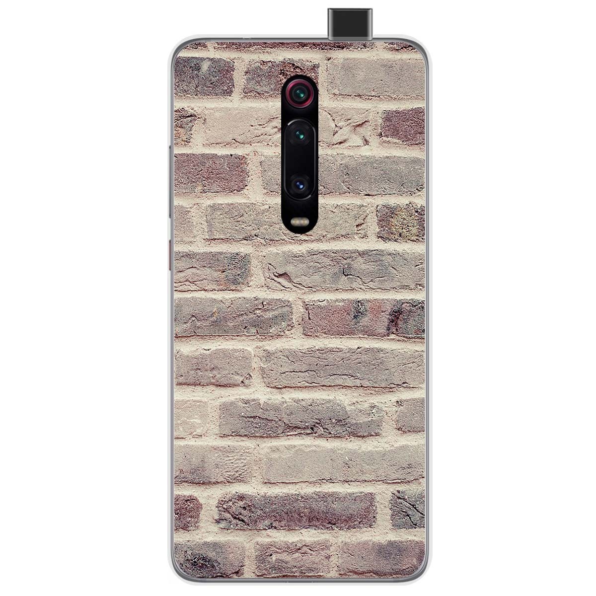 Funda Gel Tpu para Xiaomi Mi 9T / Mi 9T Pro diseño Ladrillo 01 Dibujos