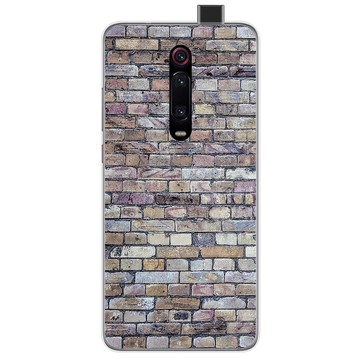 Funda Gel Tpu para Xiaomi Mi 9T / Mi 9T Pro diseño Ladrillo 02 Dibujos