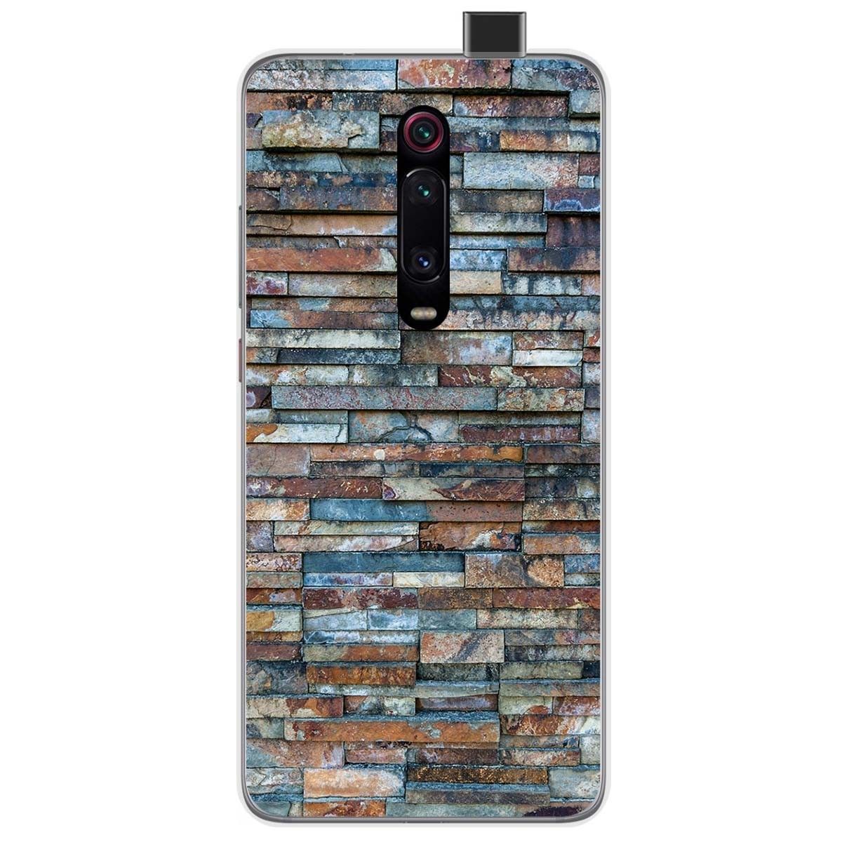Funda Gel Tpu para Xiaomi Mi 9T / Mi 9T Pro diseño Ladrillo 05 Dibujos