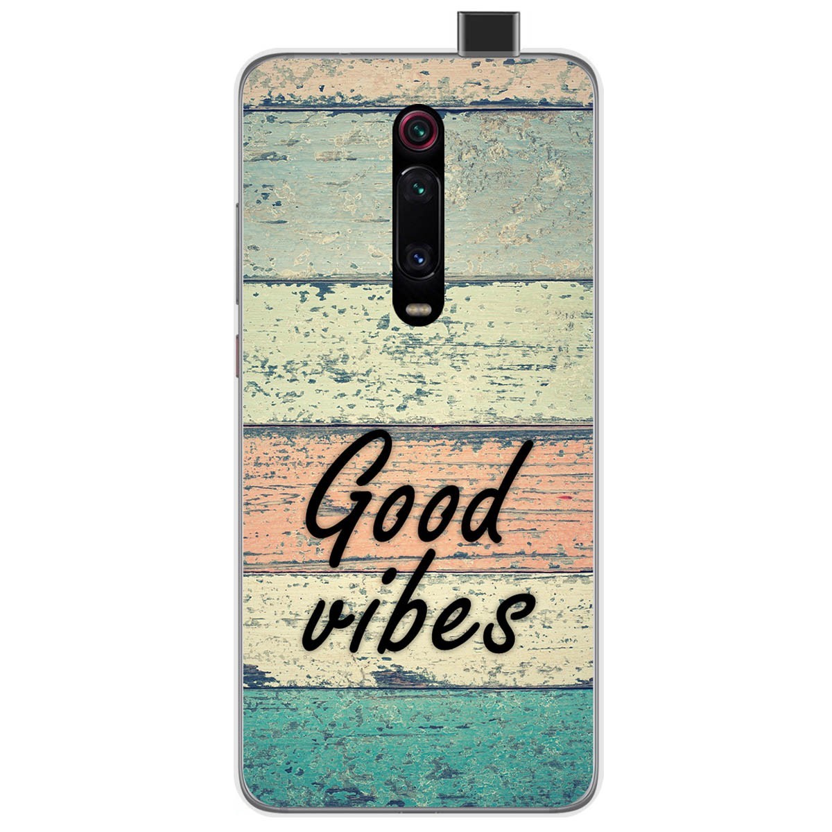 Funda Gel Tpu para Xiaomi Mi 9T / Mi 9T Pro diseño Madera 01 Dibujos