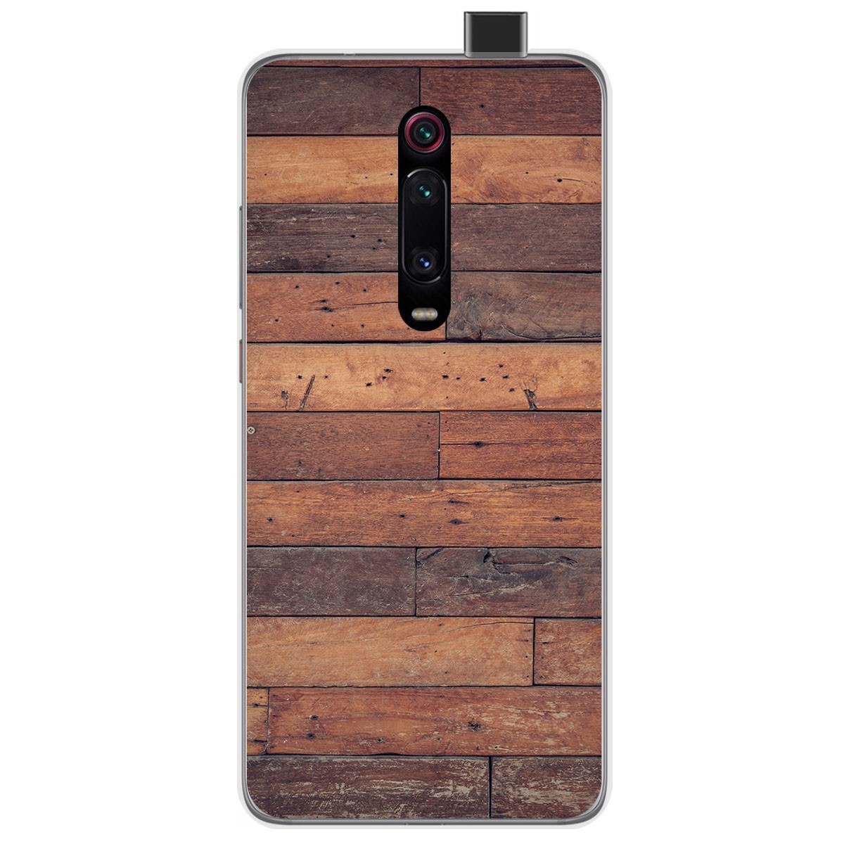 Funda Gel Tpu para Xiaomi Mi 9T / Mi 9T Pro diseño Madera 03 Dibujos