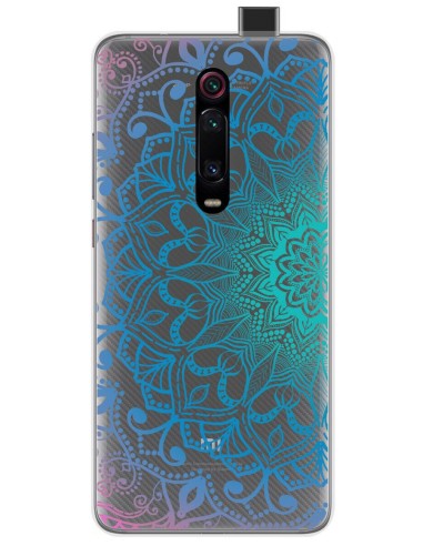 Funda Gel Transparente para Xiaomi Mi 9T / Mi 9T Pro diseño Mandala Dibujos