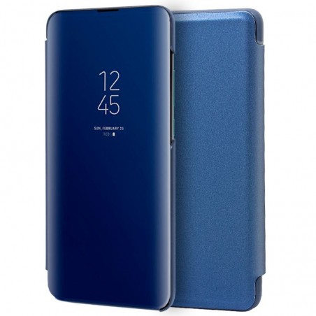 Funda Flip Cover Clear View para Xiaomi Mi 9 color Azul