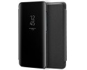 Funda Flip Cover Clear View para Xiaomi Mi 9 color Negra