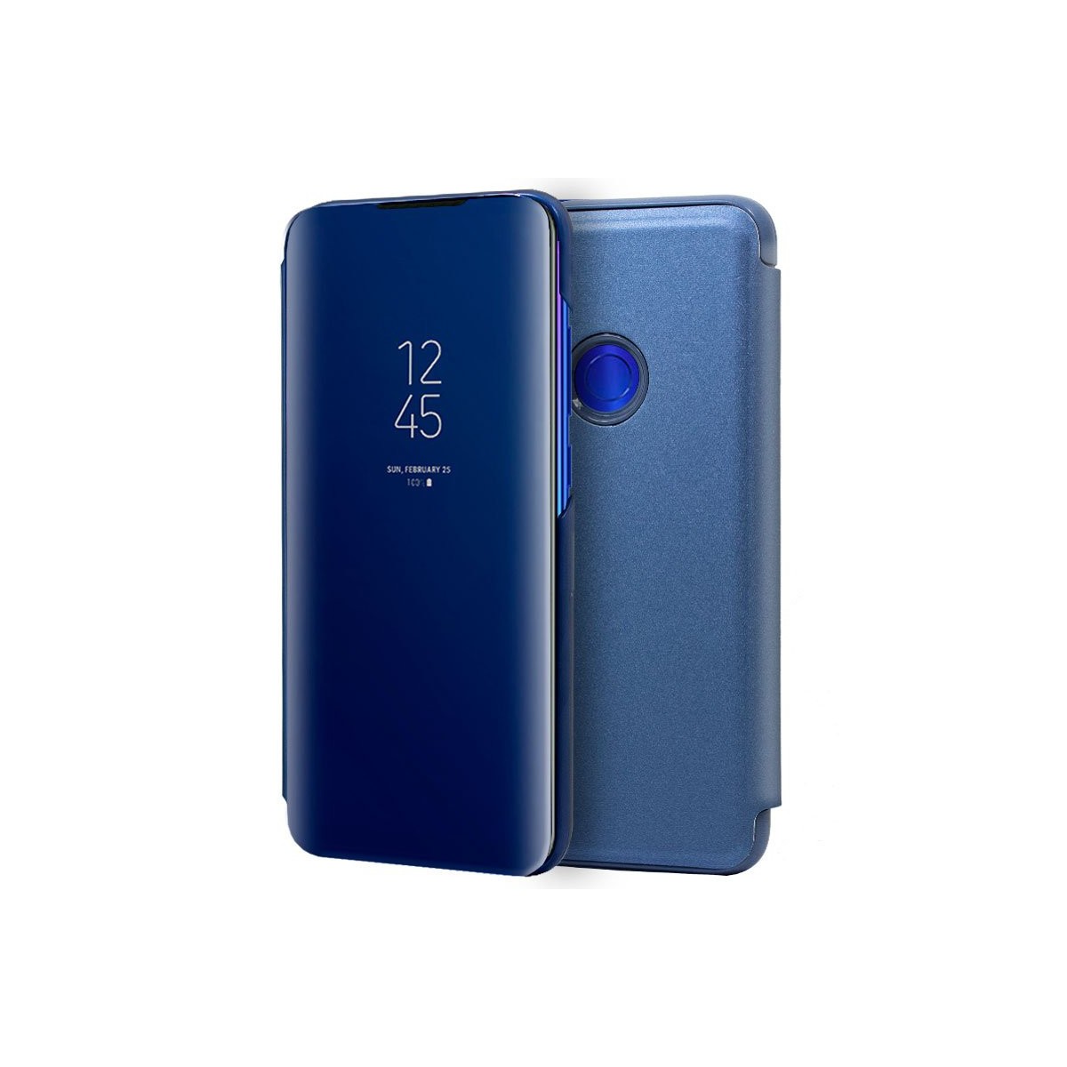 Funda Flip Cover Clear View para Xiaomi Redmi 7 color Azul
