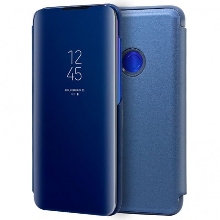 Funda Flip Cover Clear View para Xiaomi Redmi 7 color Azul