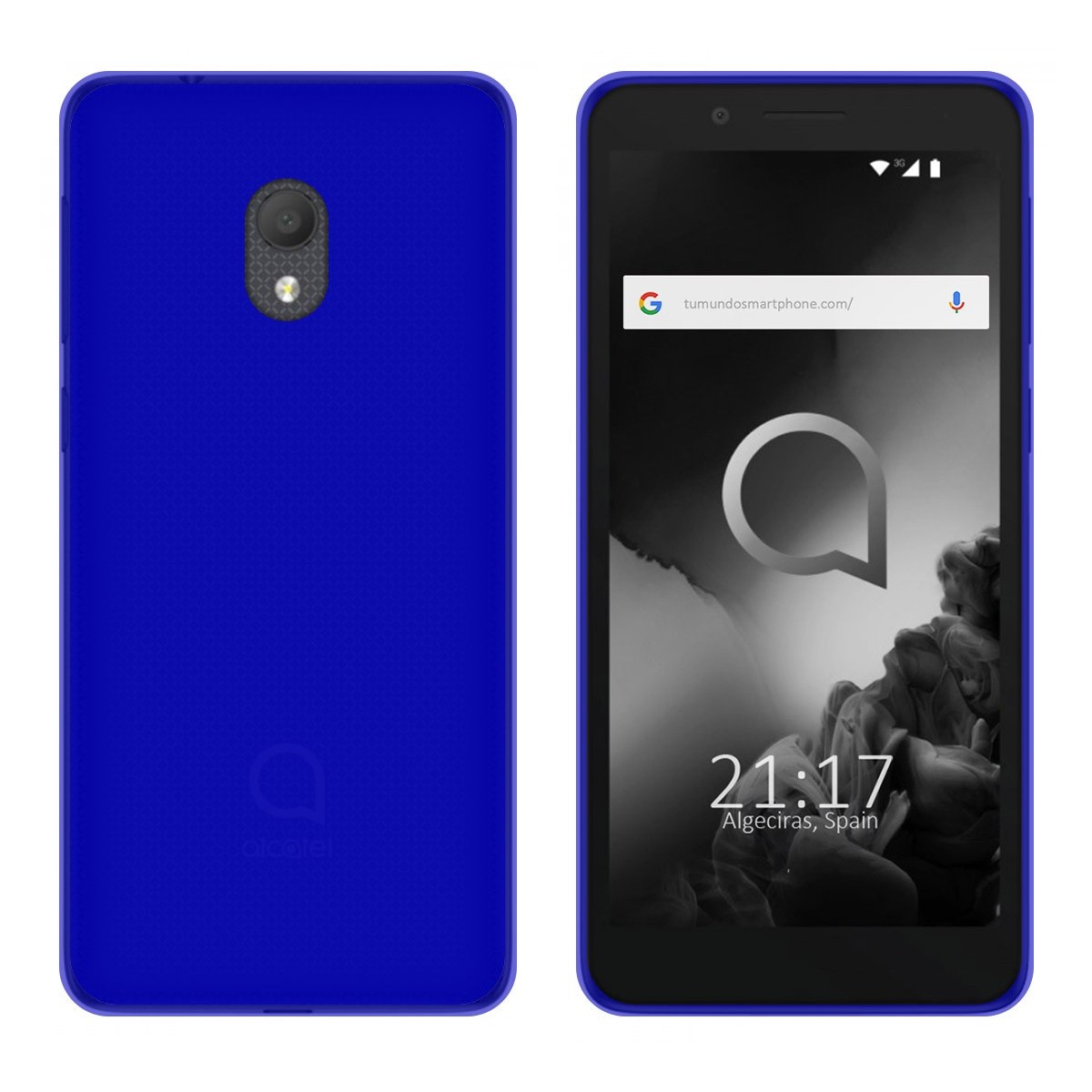 Funda Gel Tpu para Alcatel 1C (2019) Color Azul