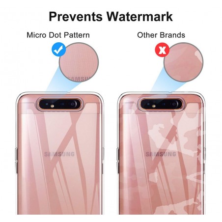 Funda Gel Tpu Fina Ultra-Thin 0,5mm Transparente para Samsung Galaxy A80