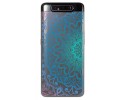 Funda Gel Transparente para Samsung Galaxy A80 diseño Mandala Dibujos
