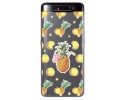 Funda Gel Transparente para Samsung Galaxy A80 diseño Piña Dibujos