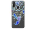 Funda Gel Transparente para Zte Blade V10 diseño Plumas Dibujos