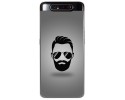 Funda Gel Tpu para Samsung Galaxy A80 diseño Barba Dibujos
