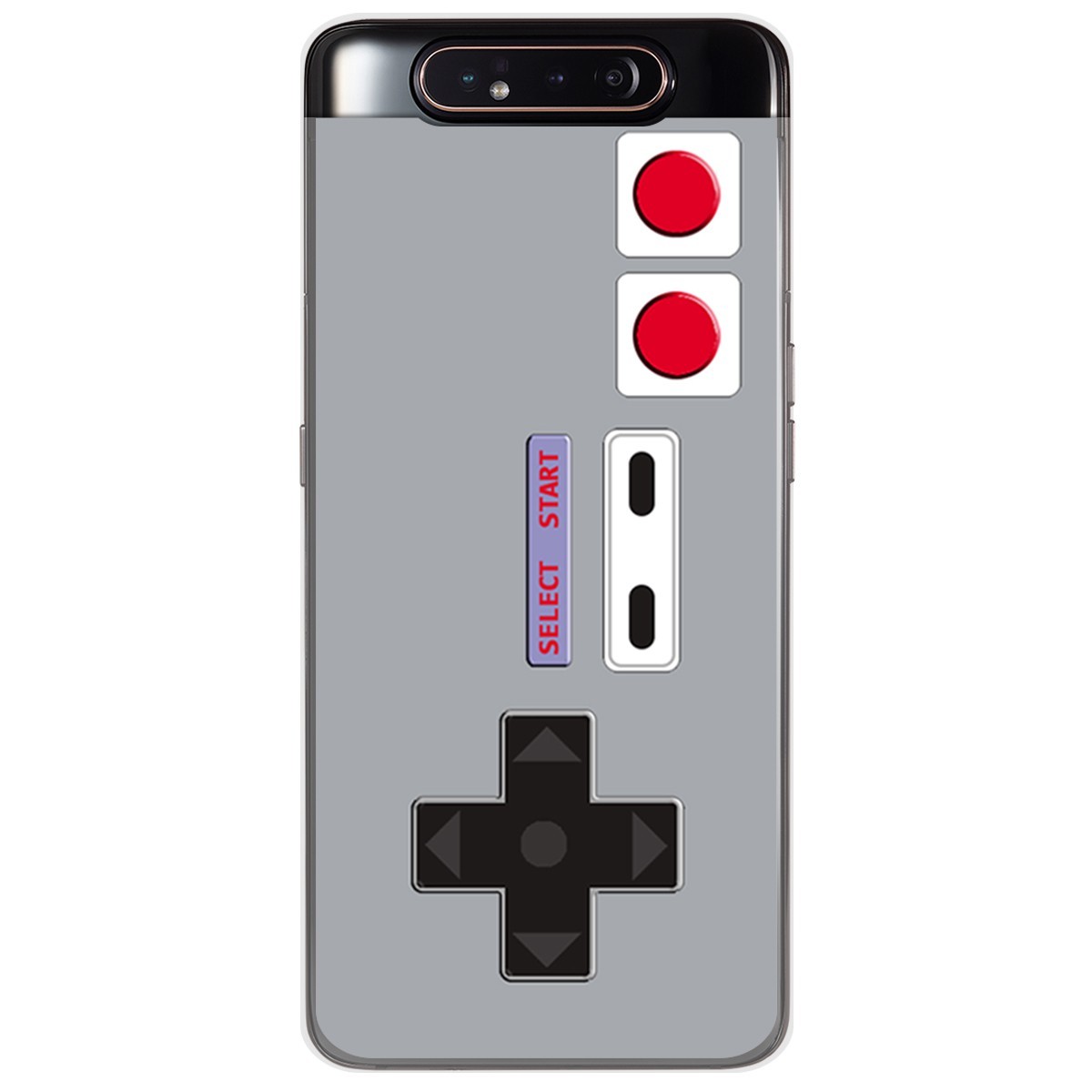 Funda Gel Tpu para Samsung Galaxy A80 diseño Consola Dibujos