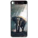Funda Gel Tpu para Samsung Galaxy A80 diseño Elefante Dibujos