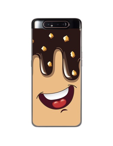 Funda Gel Tpu para Samsung Galaxy A80 diseño Helado Chocolate Dibujos
