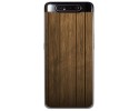 Funda Gel Tpu para Samsung Galaxy A80 diseño Madera Dibujos