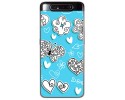 Funda Gel Tpu para Samsung Galaxy A80 diseño Mariposas Dibujos
